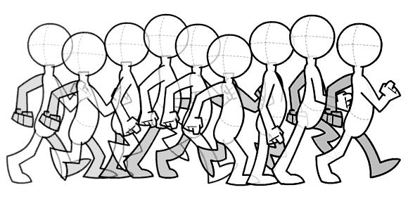 Image with walking cartoon man for article How to Make an Animation in 2D  and 3D for Beginners - Fantastic Imago Branding, Advertising & Consulting  Agency